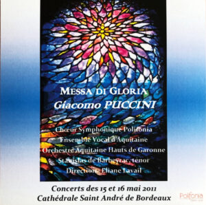 CD EVA/CHOSY : Messa di Gloria de Puccini