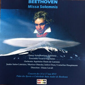 CD EVA/CHOSY : Missa Solemnis de Beethoven