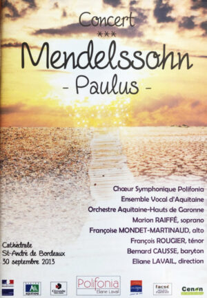 DVD EVA/CHOSY : Paulus de Mendelssohn