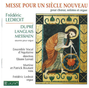 CD EVA : Messe pour un siècle nouveau de Ledroit